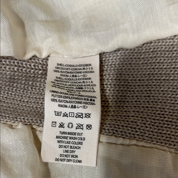 Free People Cream Vegan Leather Bomber Jacket - Picture 14 of 15